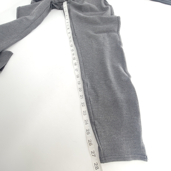 Spanx grey Pull On Stretch Ankle Length Ponte Legging with Side Slits XLARGE - Picture 7 of 8
